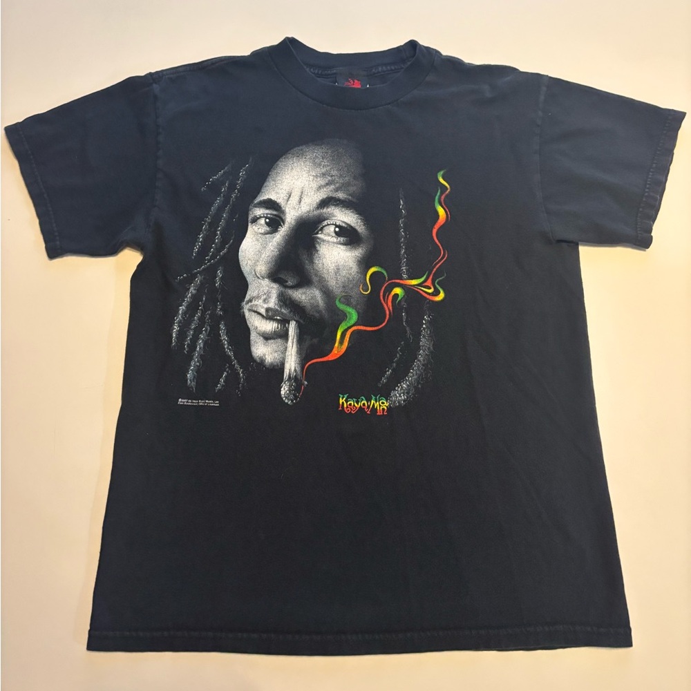 Zion Rootswear bob Marley 2007 tour shirt
